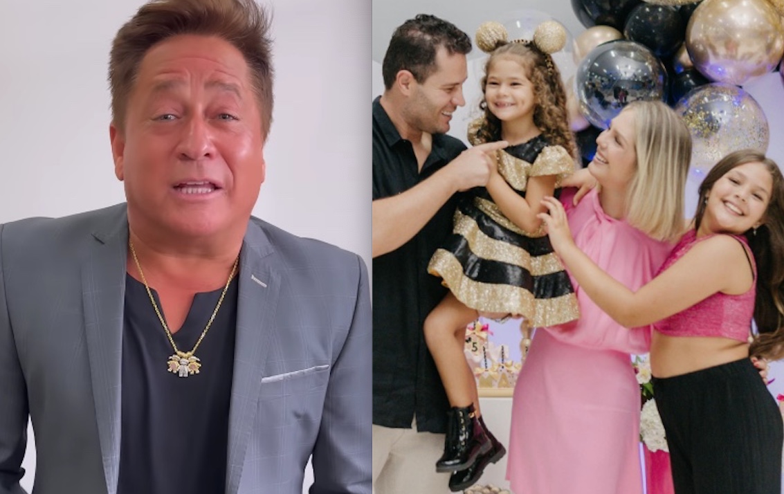 Leonardo é criticado por não comparecer em aniversario de neta, filha de Pedro: 'triste essa preferência'