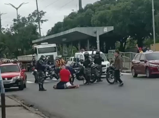 ‘Marreta’ tenta fugir de prisão e acaba baleado durante perseguição em Manaus
