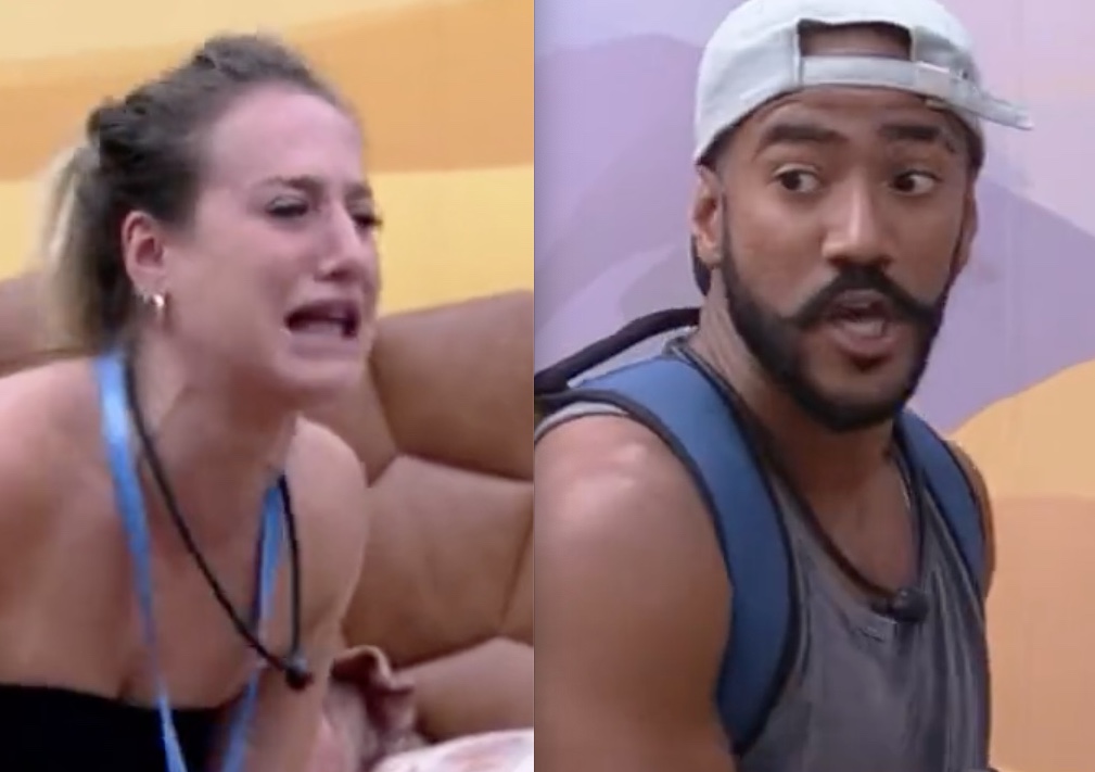 Bruna e Alface têm discussão feia e brother abandona Quarto Deserto 