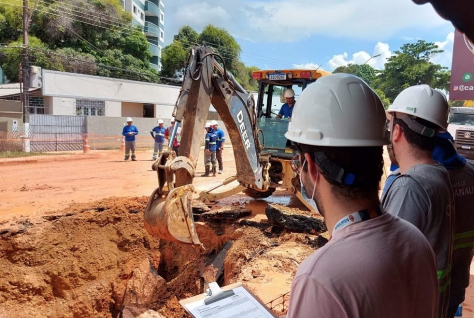 Águas de Manaus pode ser condenada a pagar R$ 1 milhão por rompimento de adutoras