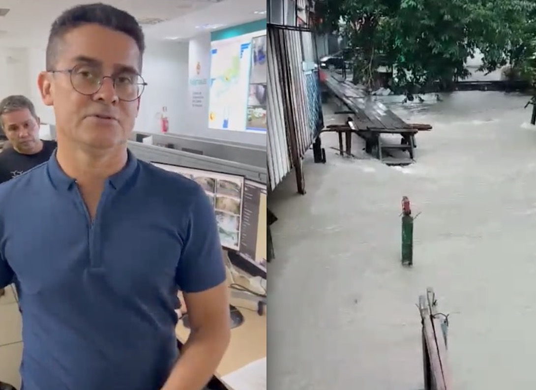 Equipes estão em alerta e zona Leste é a mais atingida por temporal em Manaus, diz prefeito