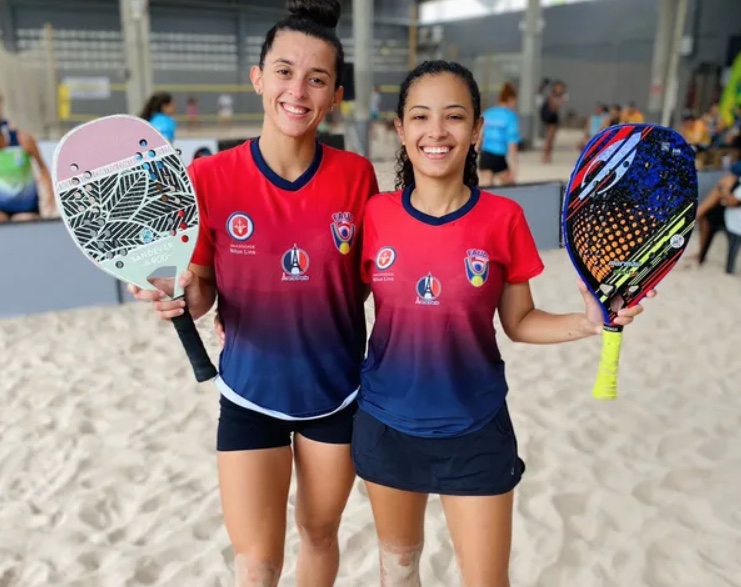 Atletas do Amazonas disputam hoje bronze no beach tênis feminino em competição no Maranhão