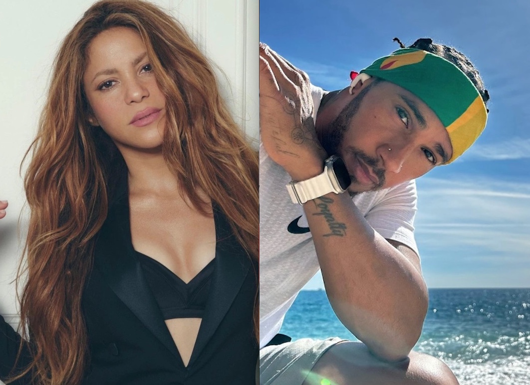 Shakira e Lewis Hamilton são flagrados em jantar e levantam suspeita de romance