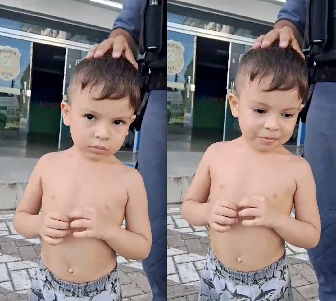 Saiba o que aconteceu com menino de 4 anos achado de madrugada em rua de Manaus
