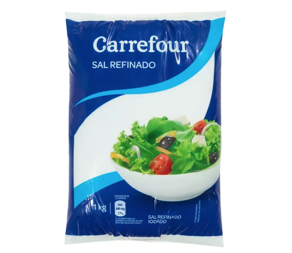 Venda de lote de sal do Carrefour é proibida pela Anvisa; entenda