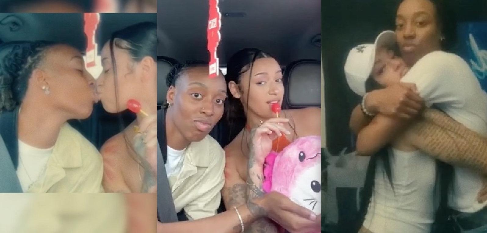 Com beijão, filha de Carla Perez e Xanddy assume namorada