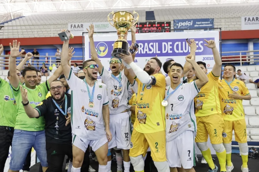 Estrela do Norte/Manaus Futsal é campeão invicto da 1ª Divisão da Taça Brasil