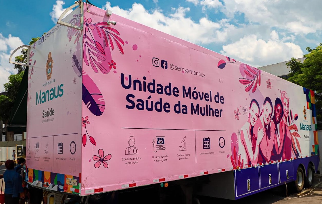 Veja locais de atendimento das Unidades Móveis de Saúde de Manaus na próxima semana