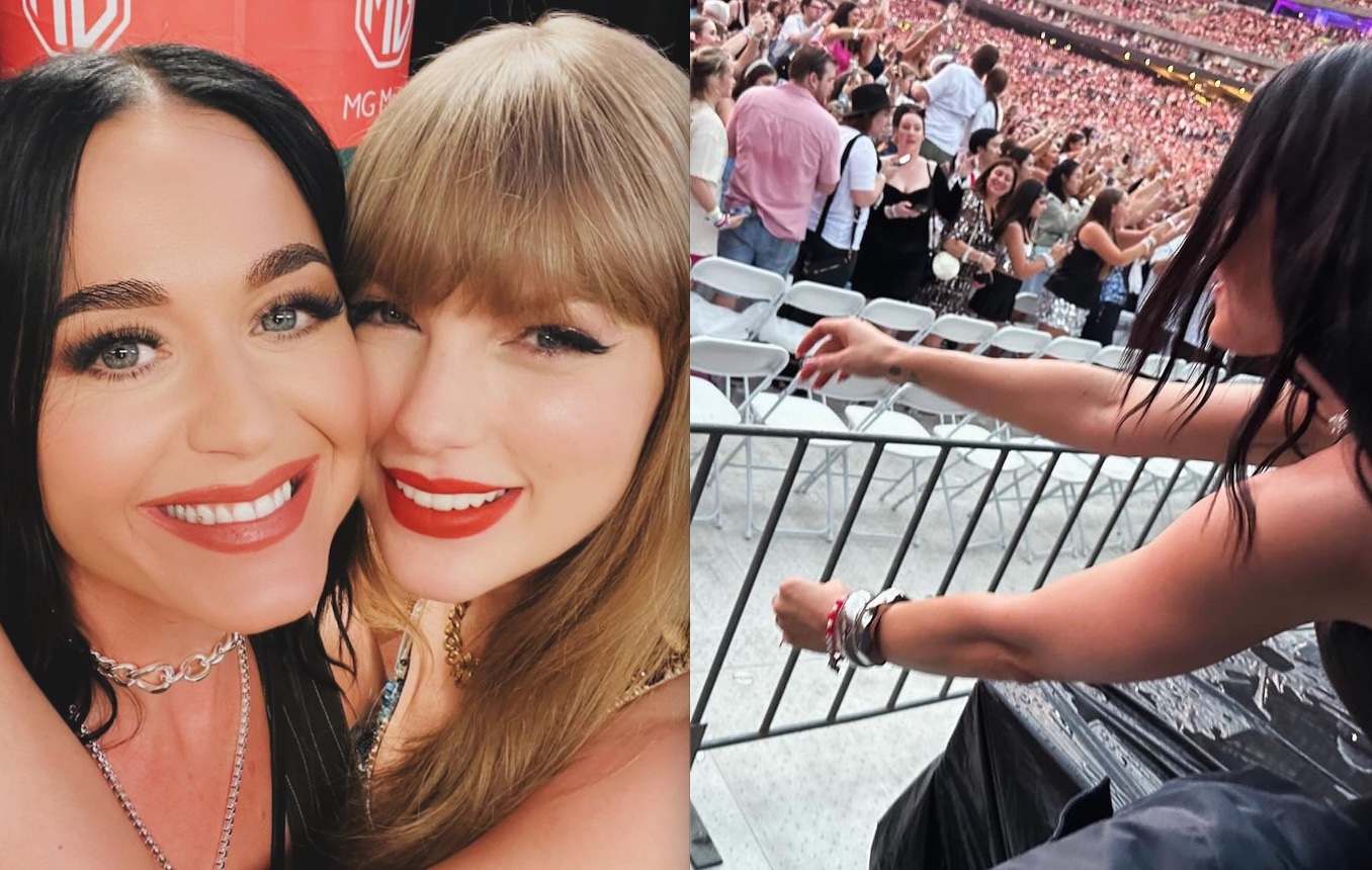 Katy Perry e Taylor Swift posam juntas e levam fãs à loucura anos após treta