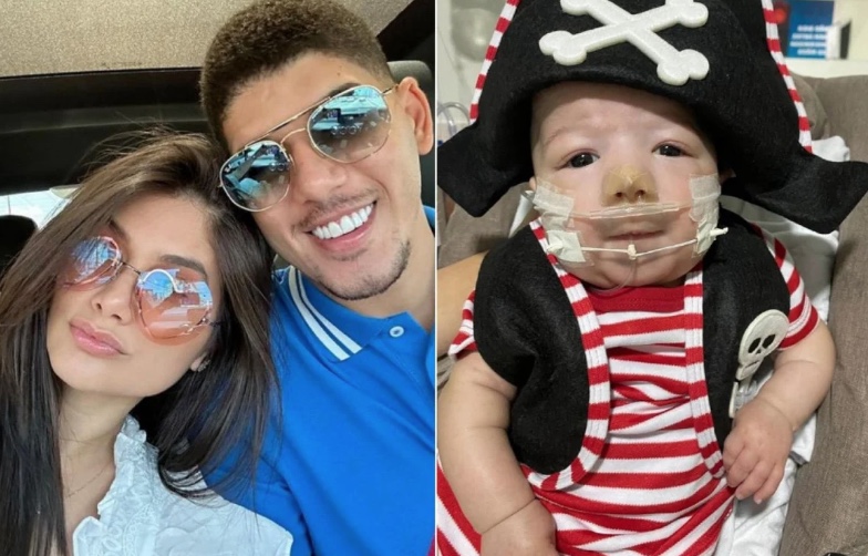 Filho de Zé Vaqueiro e Ingra Soares sofre parada cardíaca e retorna à UTI 