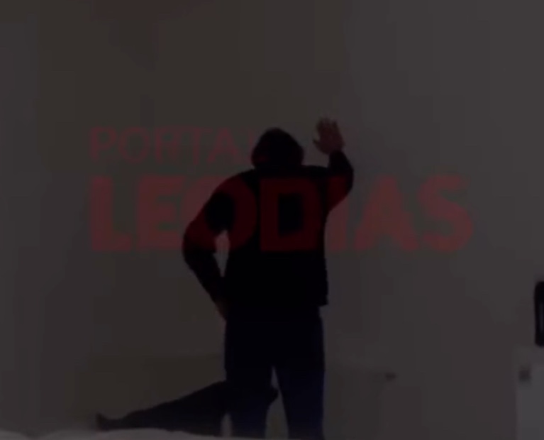 Transtornado, ex de Val Marchiori aparece chorando em vídeo: 'Deus me deu um anjo'; vídeo