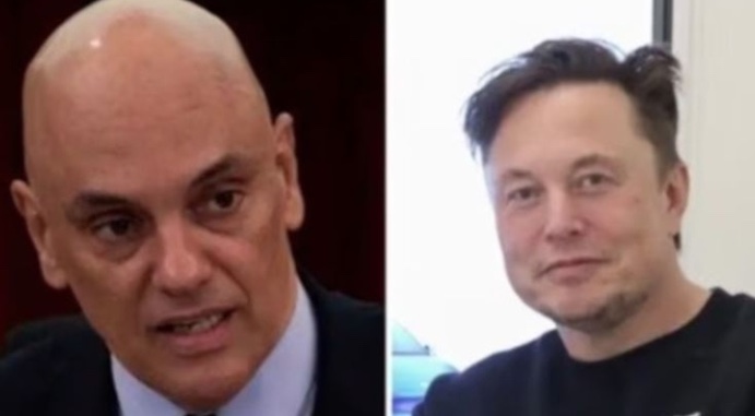 Com X bloqueado no Brasil, Musk ataca Moraes: “criminoso” e “violador das leis”  