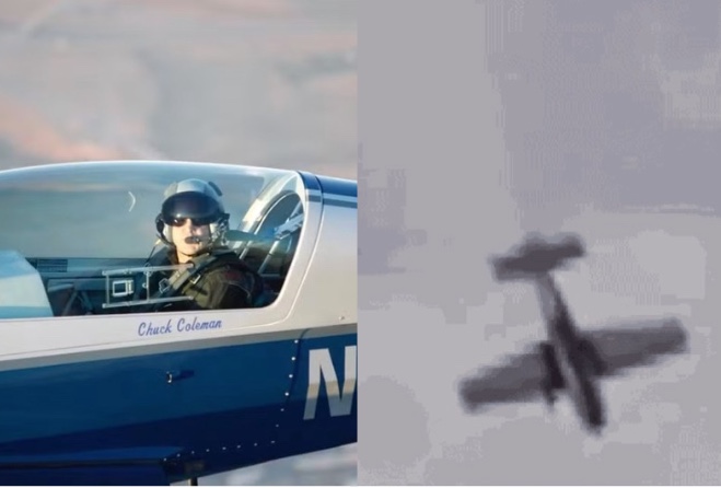 Piloto e treinador de "Top Gun" morre após avião 'despencar' durante show aéreo nos EUA