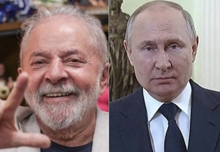 Lula conversa com Putin por telefone e anuncia viagem à Rússia em maio