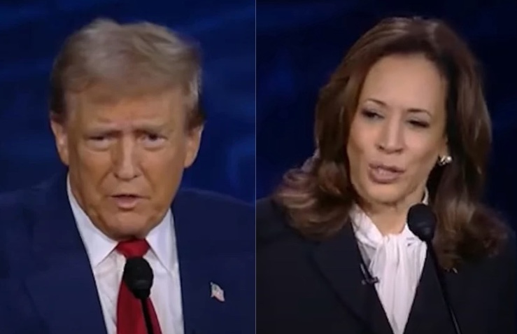 1ª urna das eleições presidenciais dos EUA registra empate entre Kamala e Trump