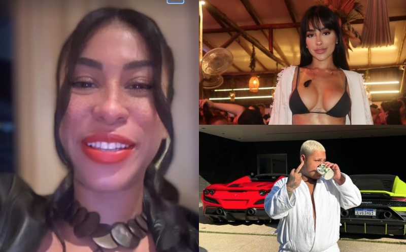 Amazonense debocha de término de MC Ryan e ex: "Agora posso fazer minha massagem"