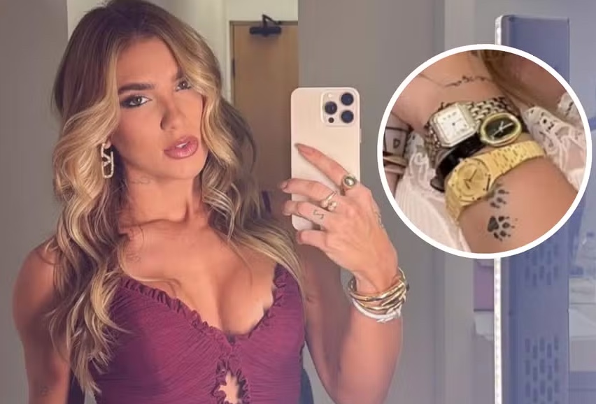 Virginia ostenta R$ 400 mil em relógios e é criticada: "Auge da desigualdade"