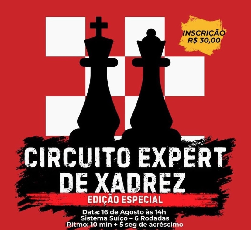 Manaus sedia torneio de xadrez com inscrições abertas e prêmios em dinheiro