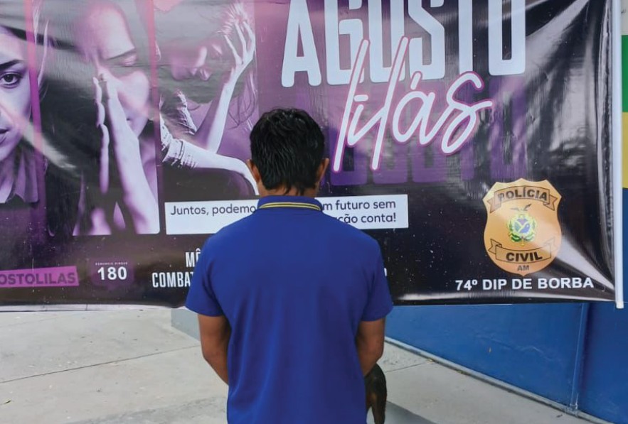 'Valentão' é preso por perseguir e ameaçar ex grávida de 8 meses em Borba