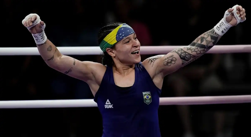 Paris 2024: Bia Ferreira estreia com vitória contra americana no boxe