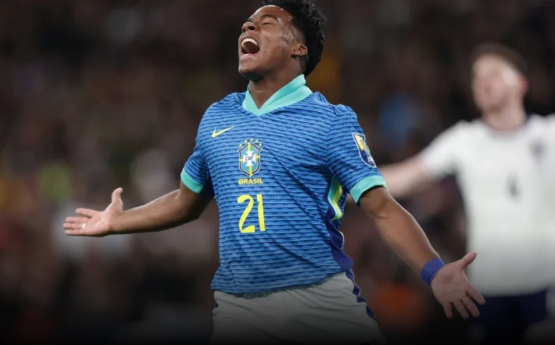 Endrick é eleito um dos 100 jovens mais notáveis do mundo