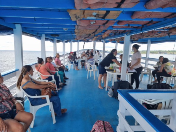 Oficina promove integração de parteiras na atenção à saúde da mulher no Amazonas