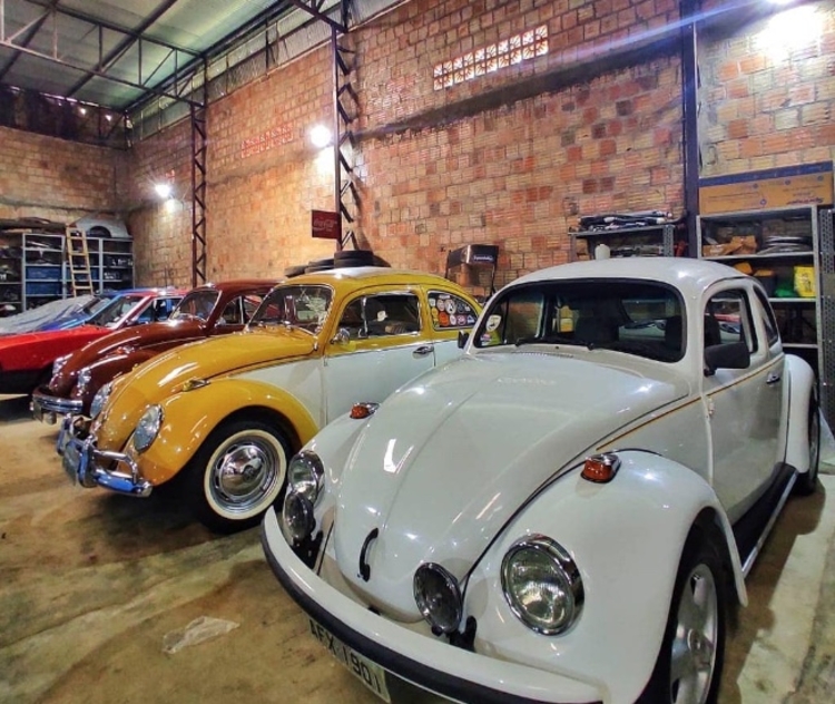 Fusca Clube realiza exposição de carros neste domingo no Largo de São Sebastião