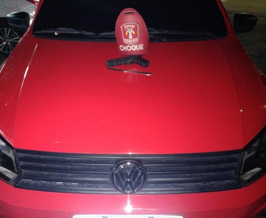 'Patroa do crime' é presa após usar faca  para roubar carro em Manaus