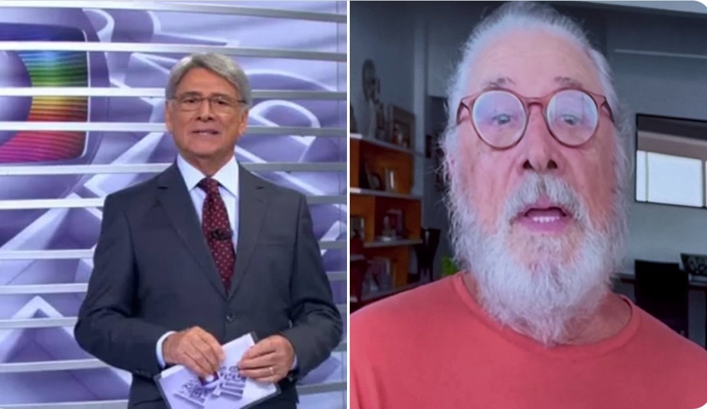 Sérgio Chapelin surge irreconhecível e se emociona ao falar sobre Léo Batista