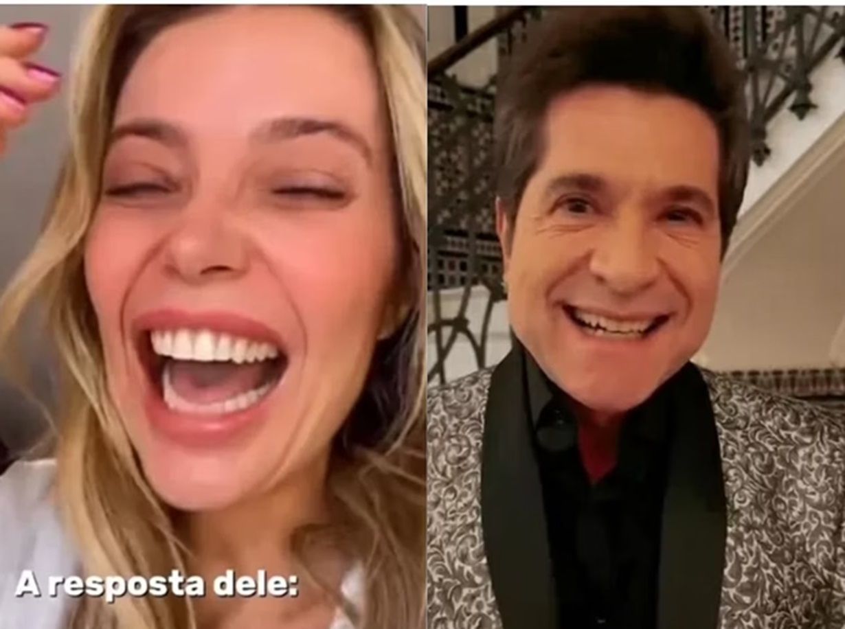 Luiza Possi manda áudio constrangedor por engano para Daniel e cantor reage; vídeo