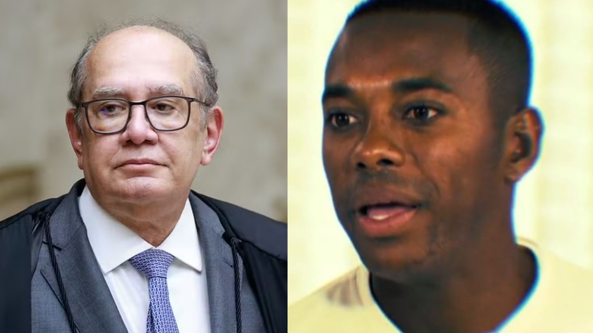 Gilmar Mendes vota pela liberdade de Robinho, condenado por estupro