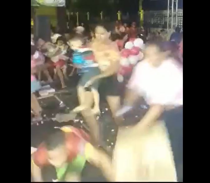 Vídeo mostra pânico e correria em festa do Dia das Mães durante execução de jovem em Manaus