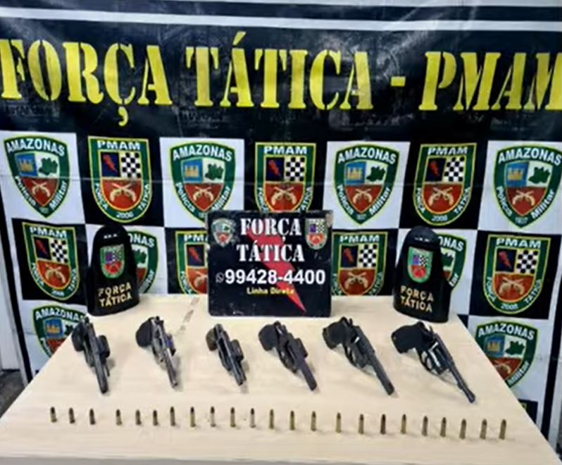 Grupo é preso na véspera de Réveillon enquanto planejava chacina em Manaus