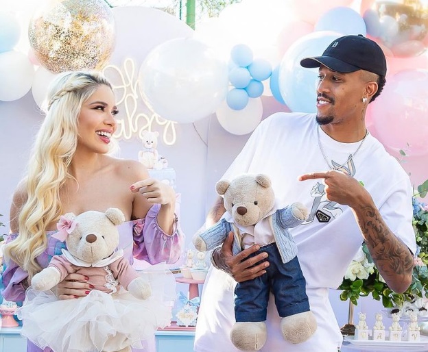 Éder Militão e namorada Karoline Lima anunciam primeiro filho: 'estamos grávidos!'