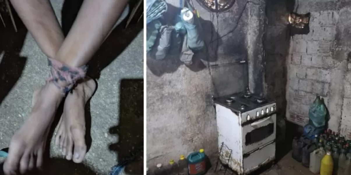 Resgate de mãe e filhos de cárcere de 17 anos choca vizinhança: 'comeu banana com casca'