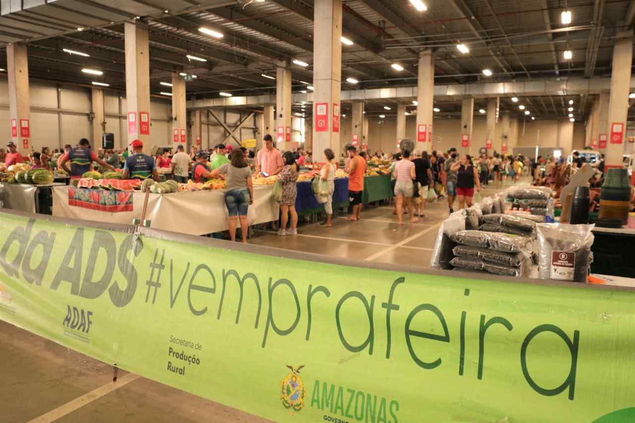 Calendário de recesso das feiras de produtos regionais em Manaus é divulgado