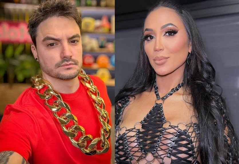 Irmã de Deolane se irrita com comentário e detona Felipe Neto: "Pra mim você é um bosta"