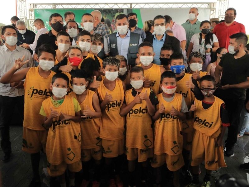 Wilson Lima destaca importância do esporte na vida de crianças e adolescentes do Amazonas