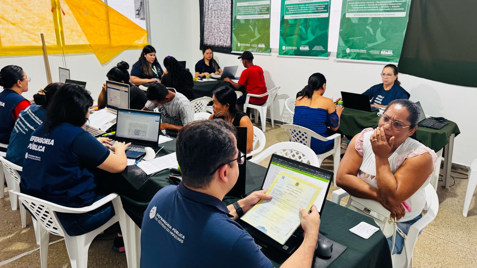 Defensoria realiza mutirão de atendimentos jurídicos gratuitos em Beruri