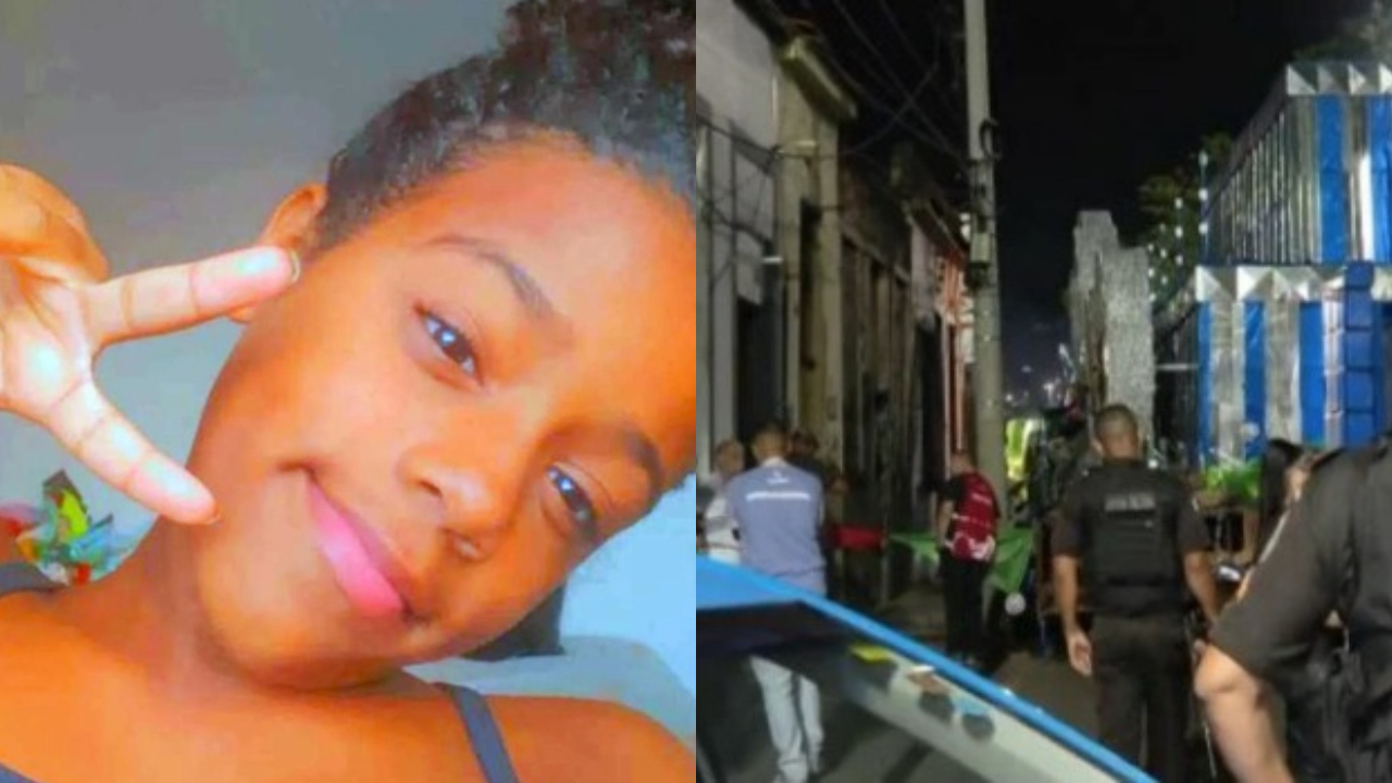 Polícia faz reconstituição da morte de menina esmagada por carro alegórico