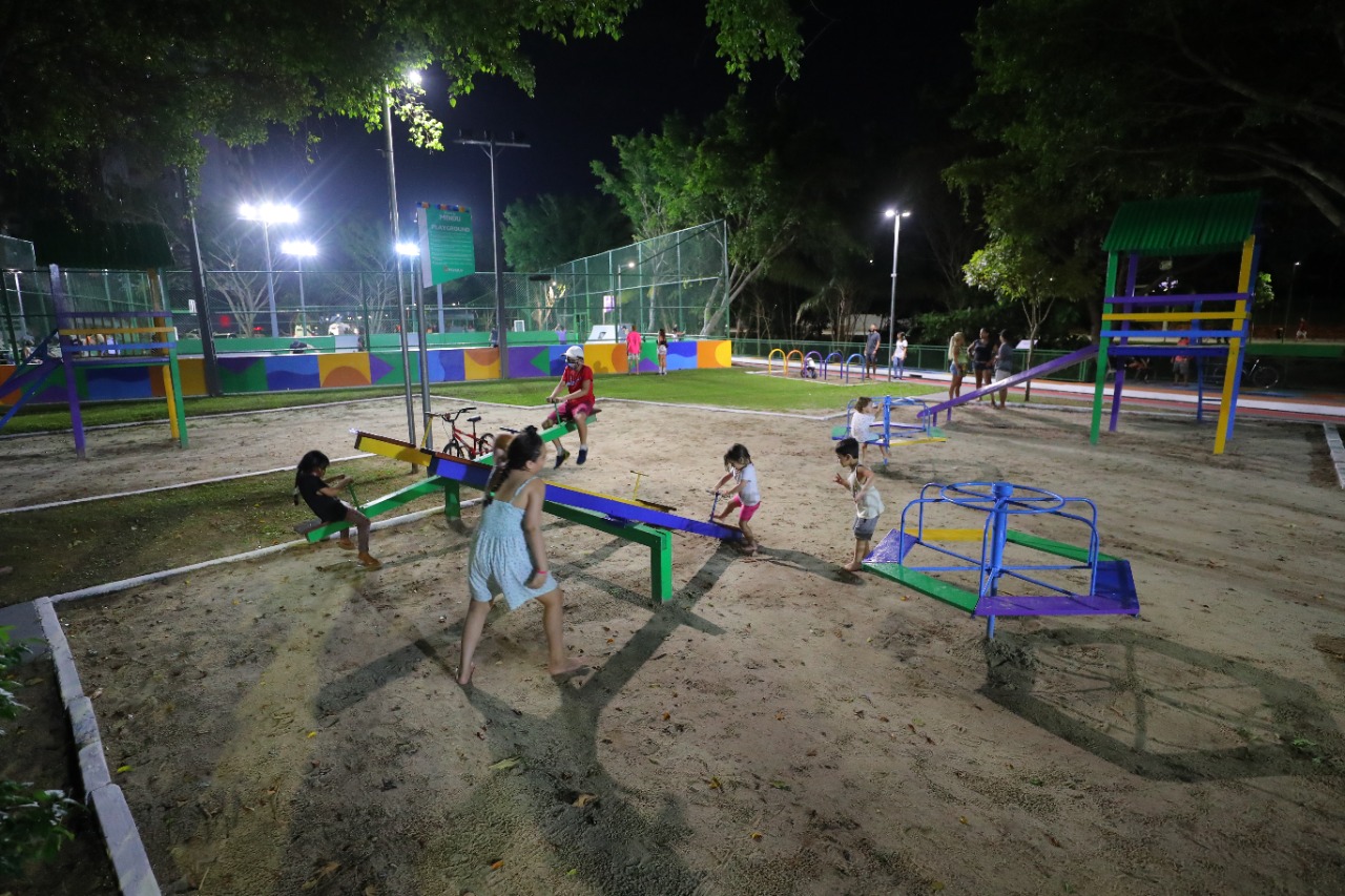 Passeio do Mindu é revitalizado por detentos do Amazonas
