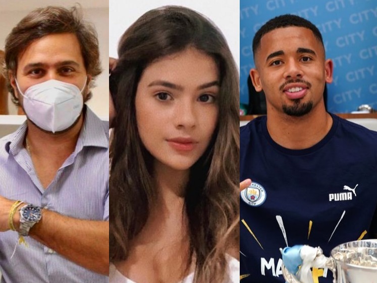 Gabriel Jesus assume namoro em meio a rumor de triângulo amoroso com deputado