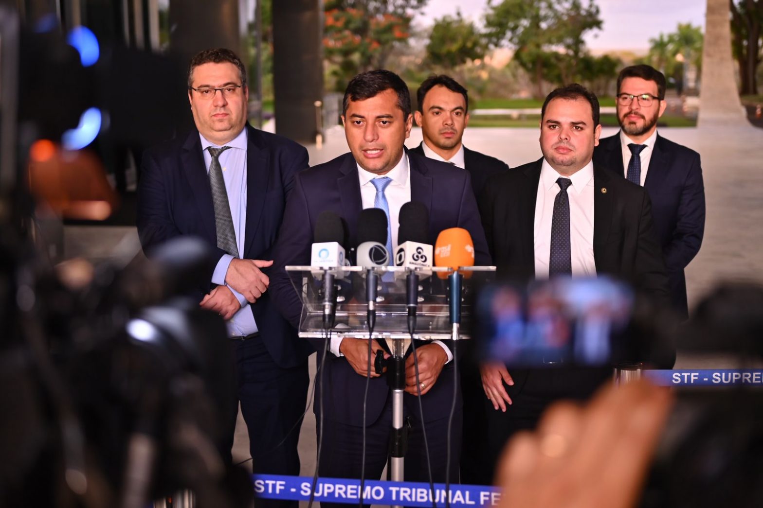 Governador do Amazonas se reúne com ministro Fux para tratar de ações em defesa da ZFM