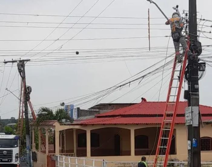 Manutenção programada deixa 5 bairros de Manaus sem energia neste feriado