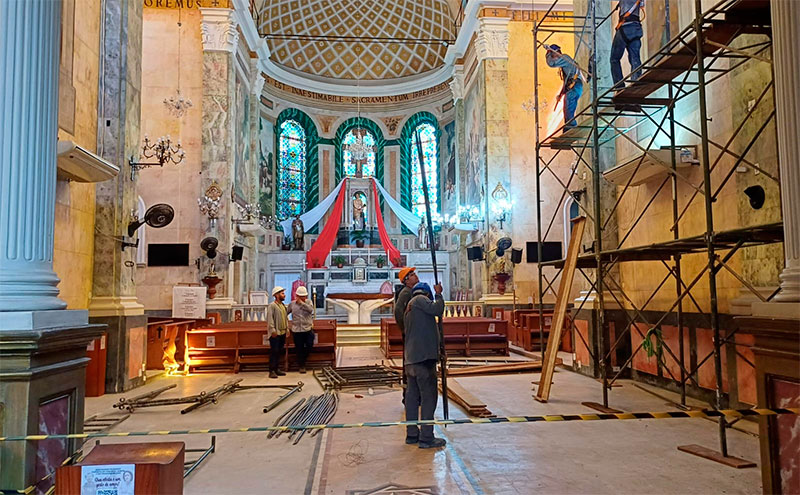 Igreja de São Sebastião é interditada por tempo indeterminado