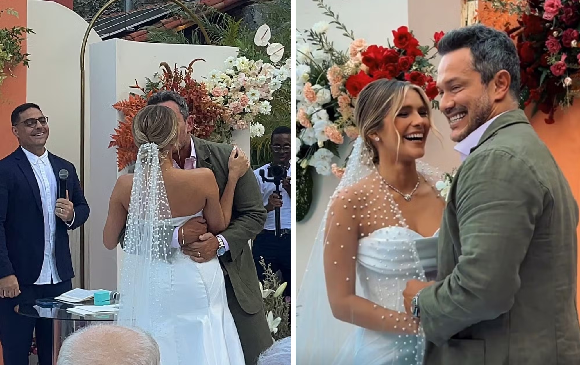 Isabella Santoni se casa com empresário e cita previsão de cartomante: 'um homem mais velho'