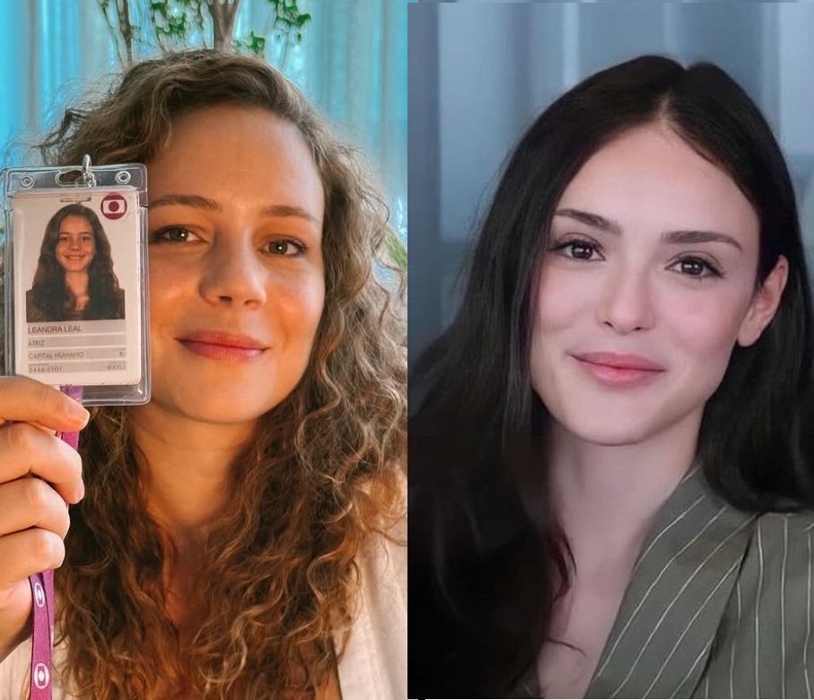 Com diferença de 11 anos de idade,  Isabelle Drummond fala sobre ser filha de Leandra Leal em novela