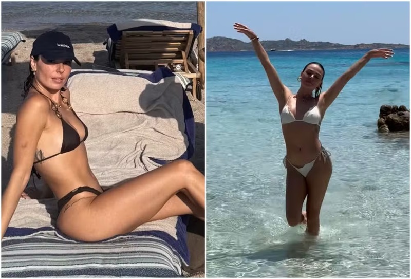 Isis Valverde compartilha fotos de lua de mel luxuosa com Marcus Buaiz na Itália