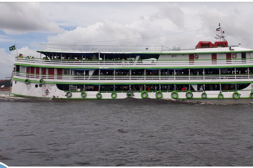 Homem invade camarote de barco e atira em passageiro no Amazonas 