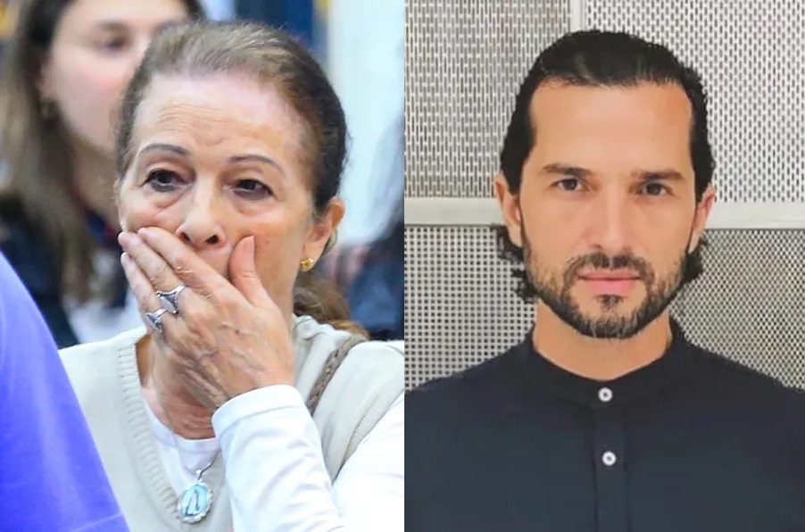 Abalada, mãe de ator da Record desembarca no Rio após corpo ser encontrado